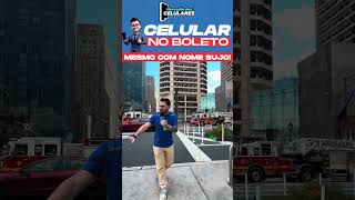 Celular, TV, tablet, caixa de som e notebook no boleto