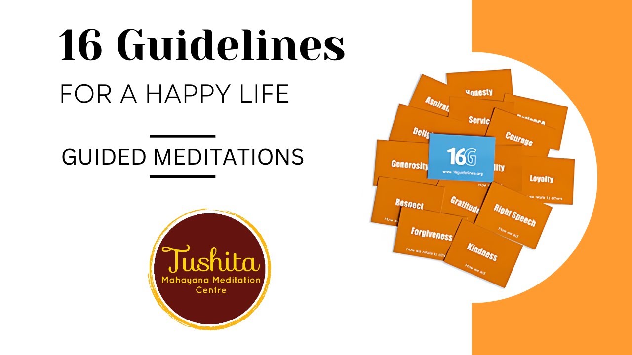 16 Guidelines for a Happy Life: 16. Courage - Guided Meditation - YouTube