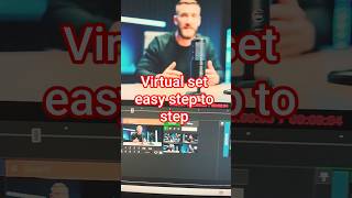 virtual set easy step to step podcast #vmix #settings #livestreaming #livetalk