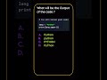 Python Basics Questions | Python interview Question | Python Viva questions.