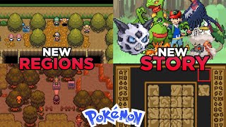 Pokemon GBA Rom with New Trion Region, New Story, Good and Evil Role, Grass Type Starters!