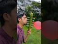 Amazing new unique Bamboo creation and cute five colorful balloon #bamboo #edit #viral #art #edit