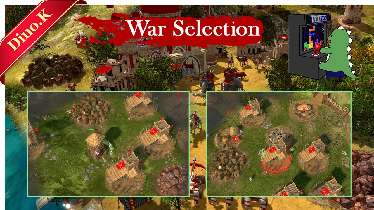 Dino.K)War Selection. Demolition king! Legionary Rush!! YouTube