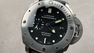 Panerai Luminor 1950 Submersible 3 Days PAM 305 (PAM00305) Panerai Watch Review