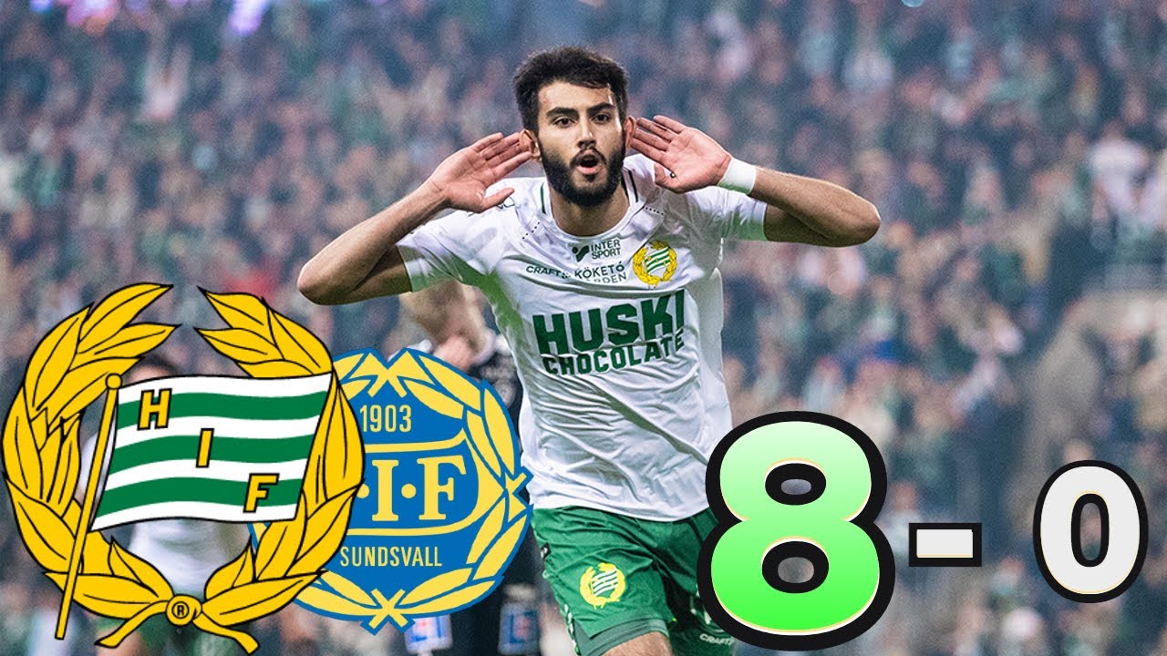 Hammarby - Sundsvall (8-0) (Svenska Cupen) | Höjdpunkter