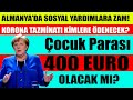 Almanya'da sosyal yardımlar alanlara ek ödemeler verilecek mi? Merkel ŞİMDİ NE YAPACAK? Son dakika