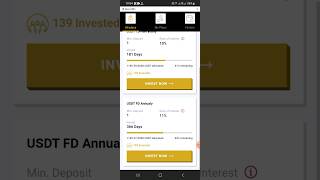 Invest91 | Fixed Deposit Usdt & earn extra Usdt, Rovi M91 Crypto Super app, Earn rewards free screenshot 3