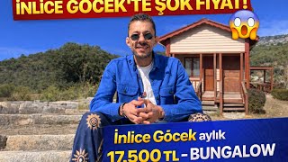 Göcek İnlice’de Kiralık Bungalow 🏡 Aylık 17.500 Tl 12 Ay Kontrat Denize 2 Km