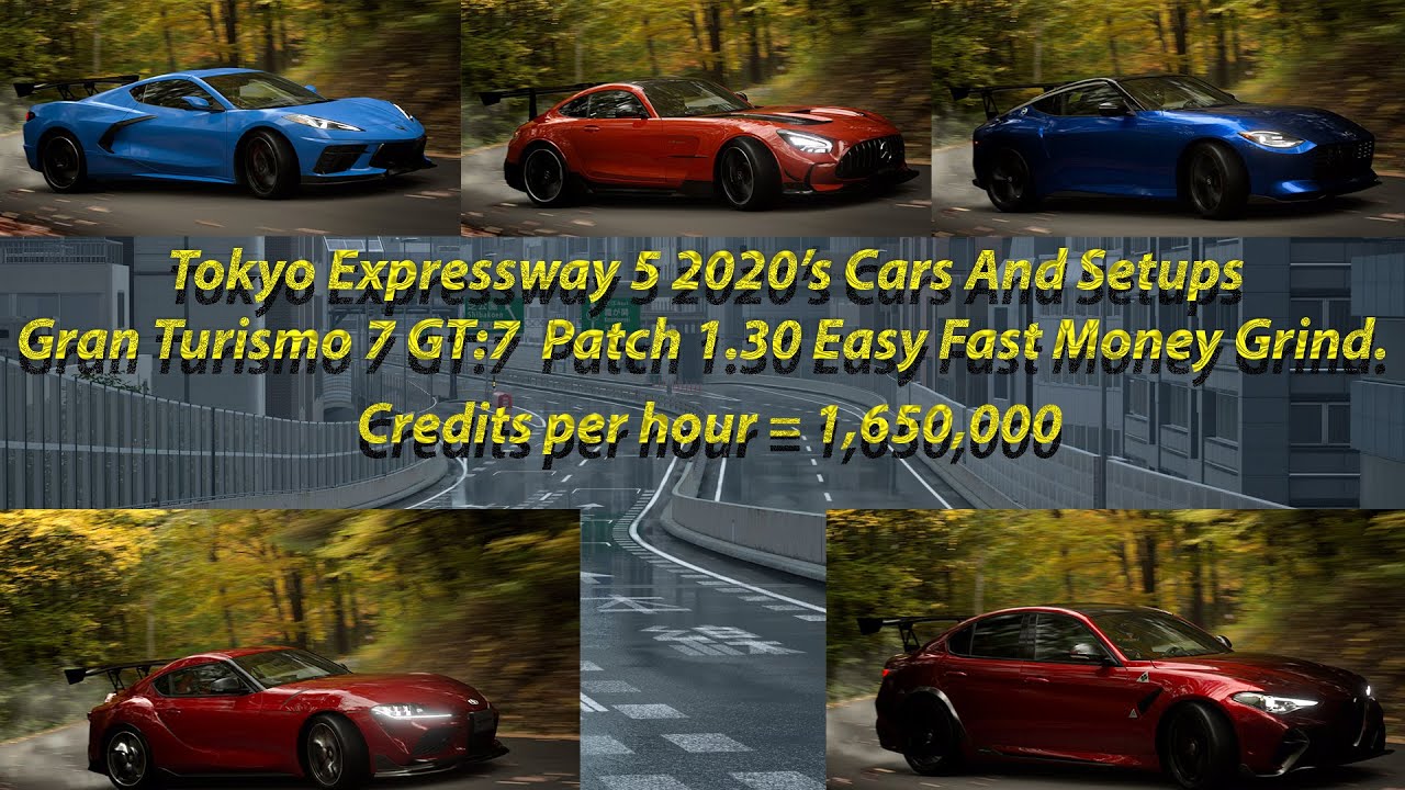 Gran Turismo 7Tokyo 600. Easy Fast Money Grind No Glitches 5 2020s CarsSetups PS5/PS4 patch(1
