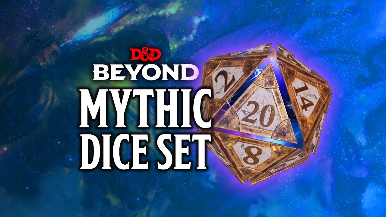 Mythic Dice Set D&D Beyond YouTube