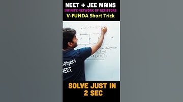 Short Tricks NEET/JEE PHYSICS | Infinite Network Resistors | U Can-Physics | Er. Vinod Paighowal
