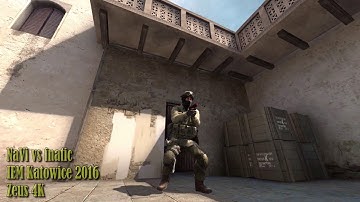 CS:GO - Zeus 4 KILLS vs fnatic @ IEM Katowice 2016