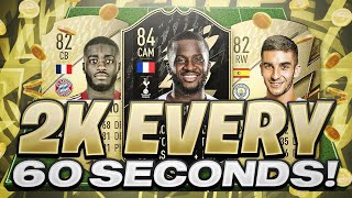 OMG! 2K EVERY 60 SECONDS FIFA 22 BEST TRADING METHOD (FIFA 22 SNIPING FILTERS & FLIPPING)