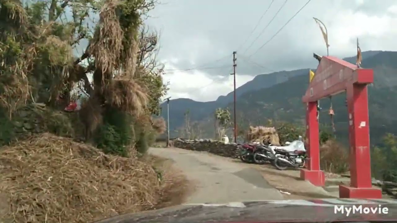 Uttarakhand Rudraprayag Basukedar marg and Chandrapuri Market