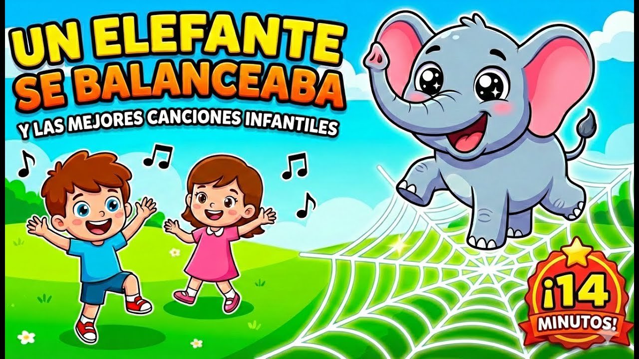 Un Elefante se Balanceaba y las Mejores Canciones Infantiles 🐘🎶 | 14 Minutos con Pippo y Sam