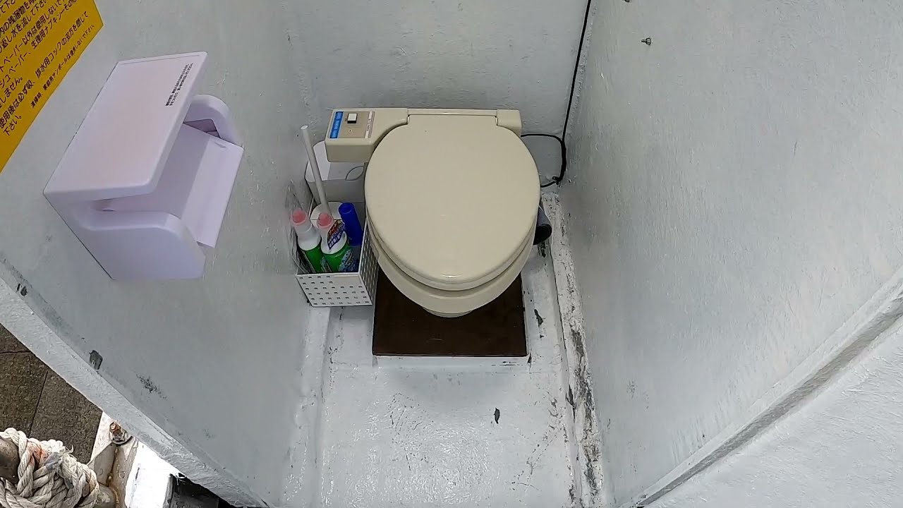 船のトイレボックス作成！ 素人が船のトイレ制作。 - YouTube