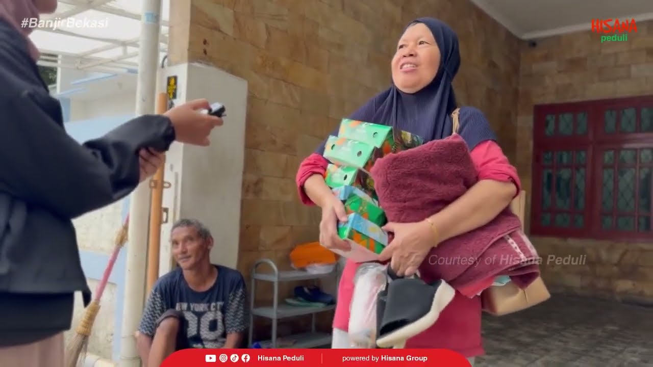 Komunitas Berbagi #3 - #BanjirBekasi di Titik Perumnas 1, Kayuringin