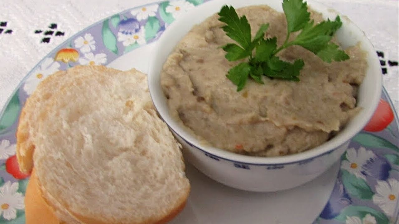 PATÊ DE BERINJELA FÁCIL E ECONÔMICO