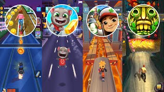 Subway Princess Runner 🆚 Talking Tom Gold Run 🆚 Subway Surfers 🆚 Temple Run 2  screenshot 5