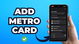 How to Add Metro Card to Apple Wallet (Step-by-Step) screenshot 2