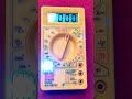 LED Test in Seconds with a Multimeter! ⚡ Part 2 #multimeter #ledtester #stem #electronics #shorts