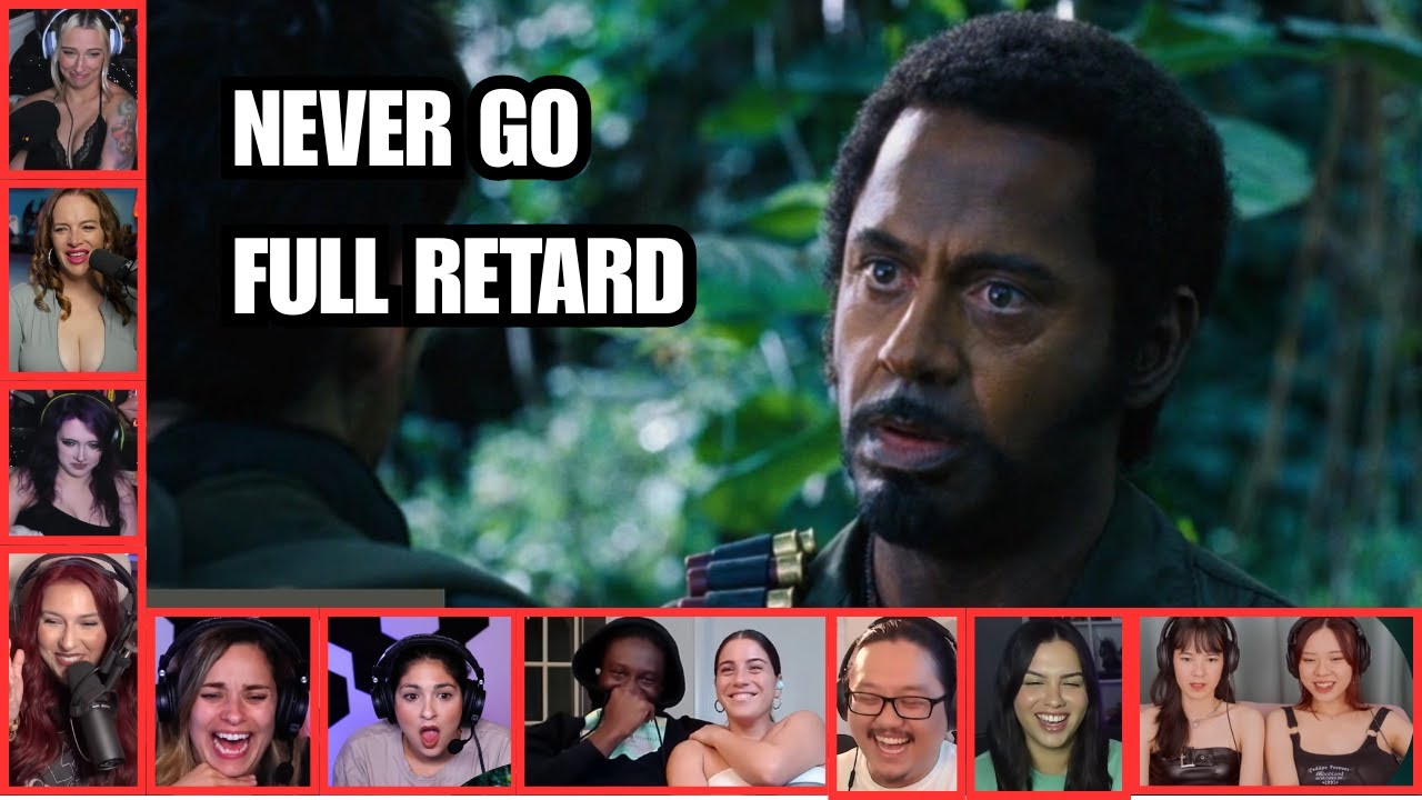 "You Never Go Full Retard" Reactions | Tropic Thunder Movie Reaction