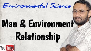Man and Environment relation | Man Vs Environment | Environmental Science | EVS