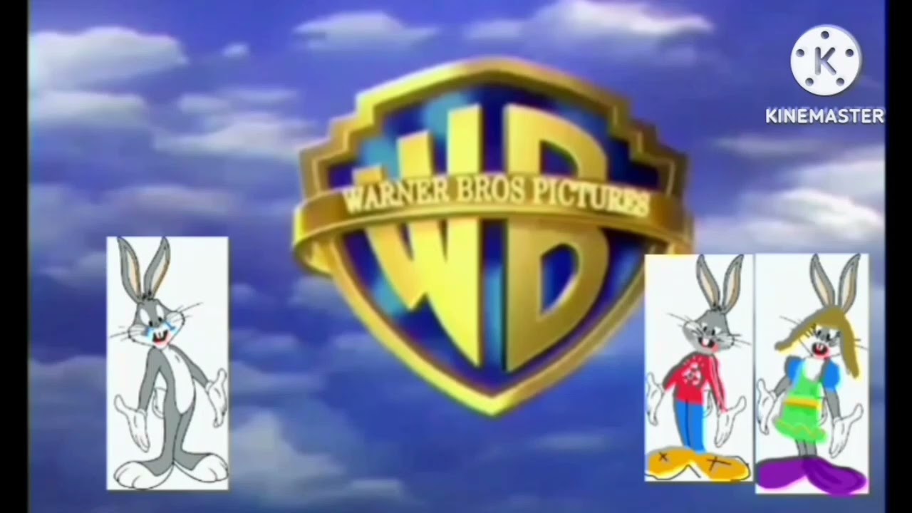 Warner Bros.: Grounded logo but it's reversed and 4x slower