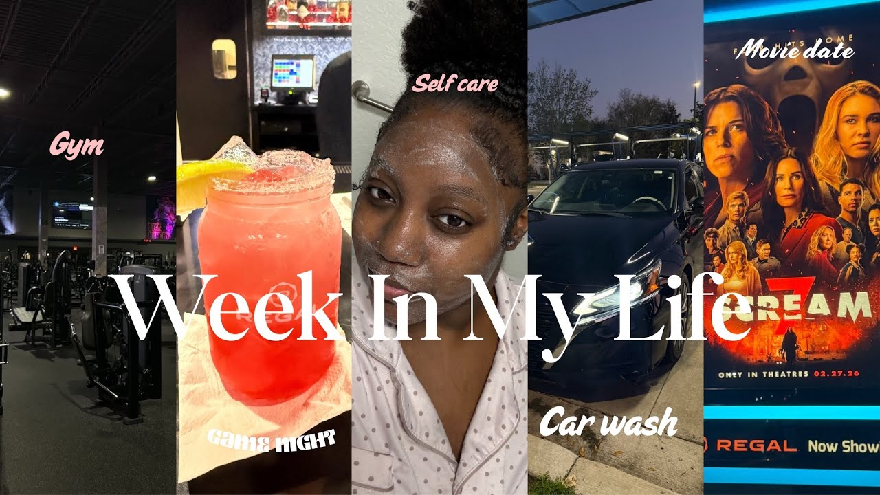 Week In My Life ♡ | Navigating my 20’s, living alone, balancing my 9-5, movie date, game night& more