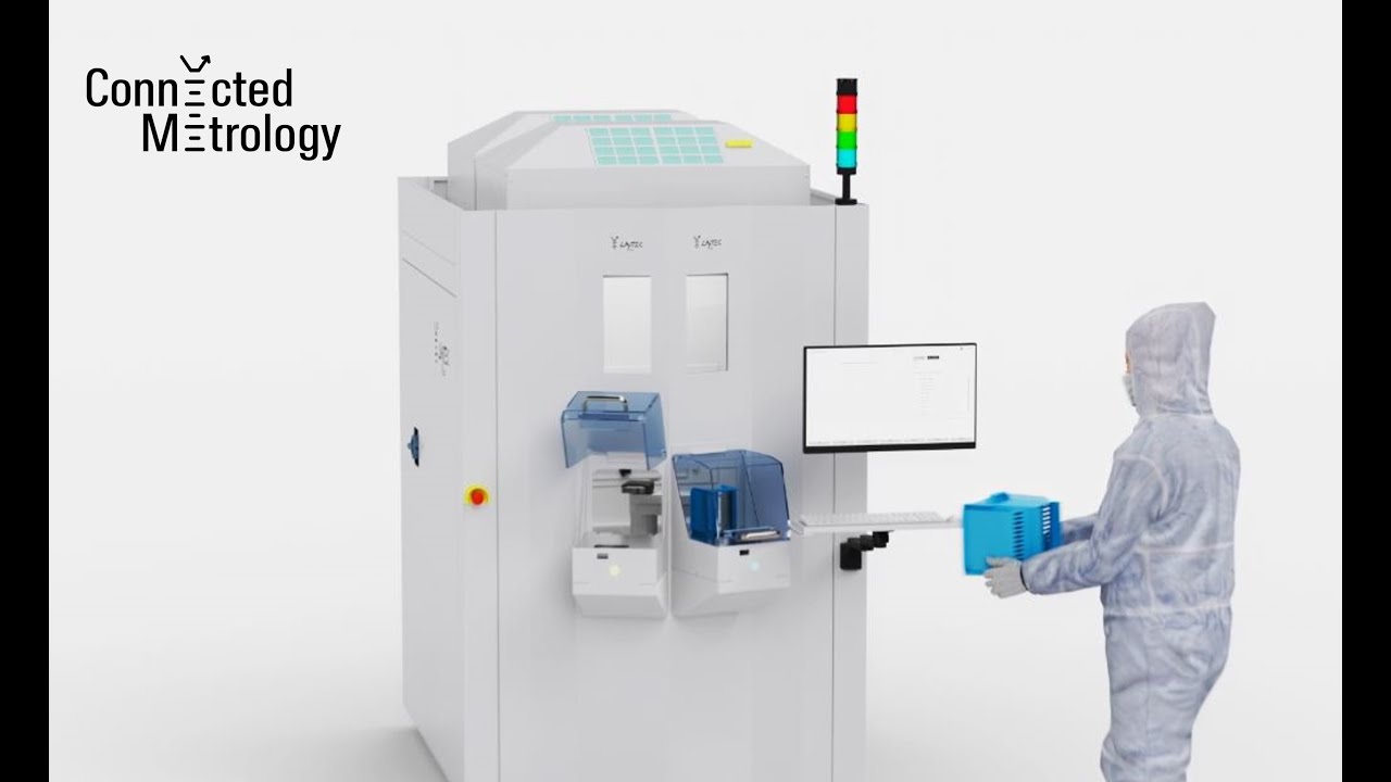 LayTec's EpiX Animation: Follow an epi-wafer on its path through the EpiX station