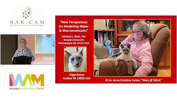 Michael L. Klein presents New Perspectives on Modeling Water and Macromolecules at IWAM 2023