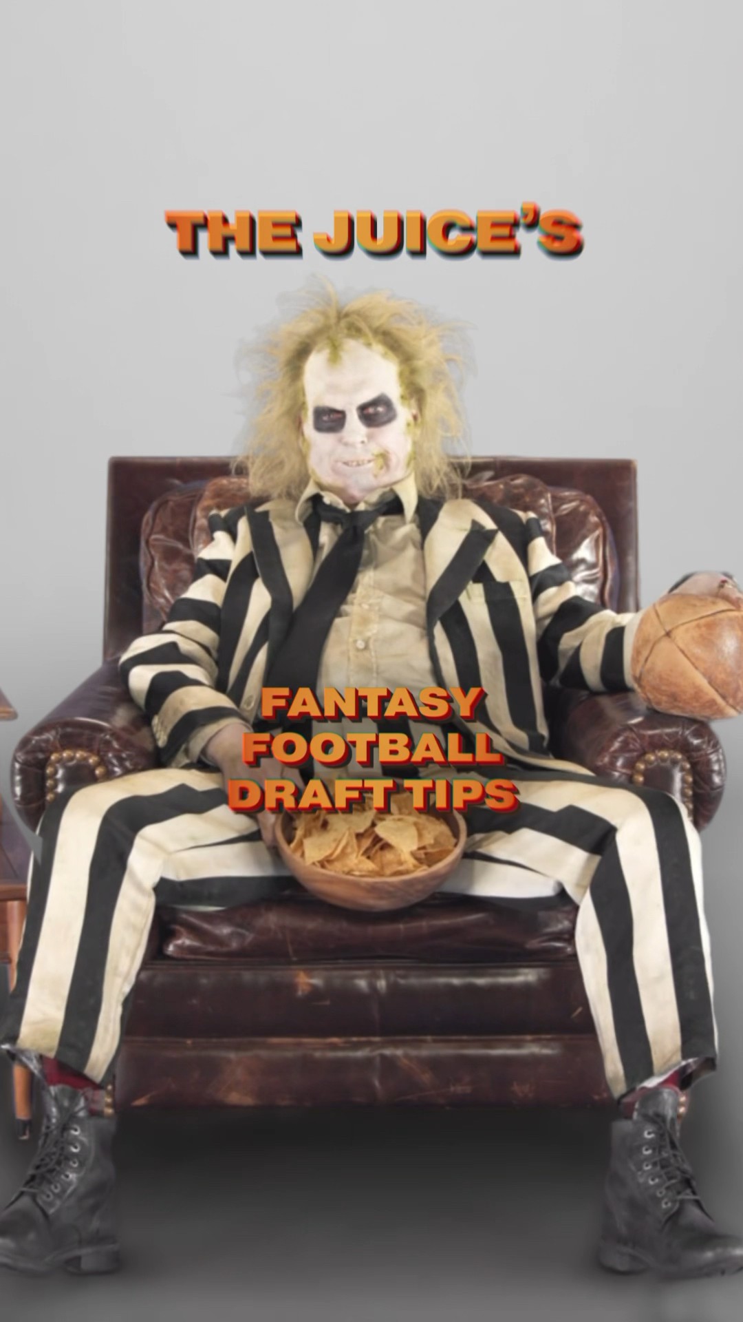 The Juice’s hottest fantasy football draft tips. ? ? ? #Beetlejuice #Beetlejuice