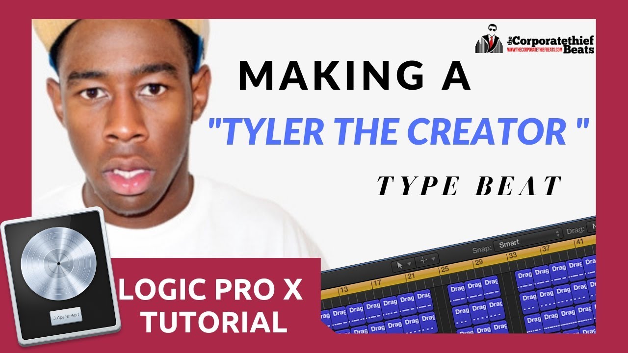 Logic Pro X Tutorial 👉 Making A Tyler The Creator Type Beat - YouTube