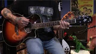 R.e.m. - Man On The Moon - Guitars Cover Electric, Slide & Accoustic Guitars