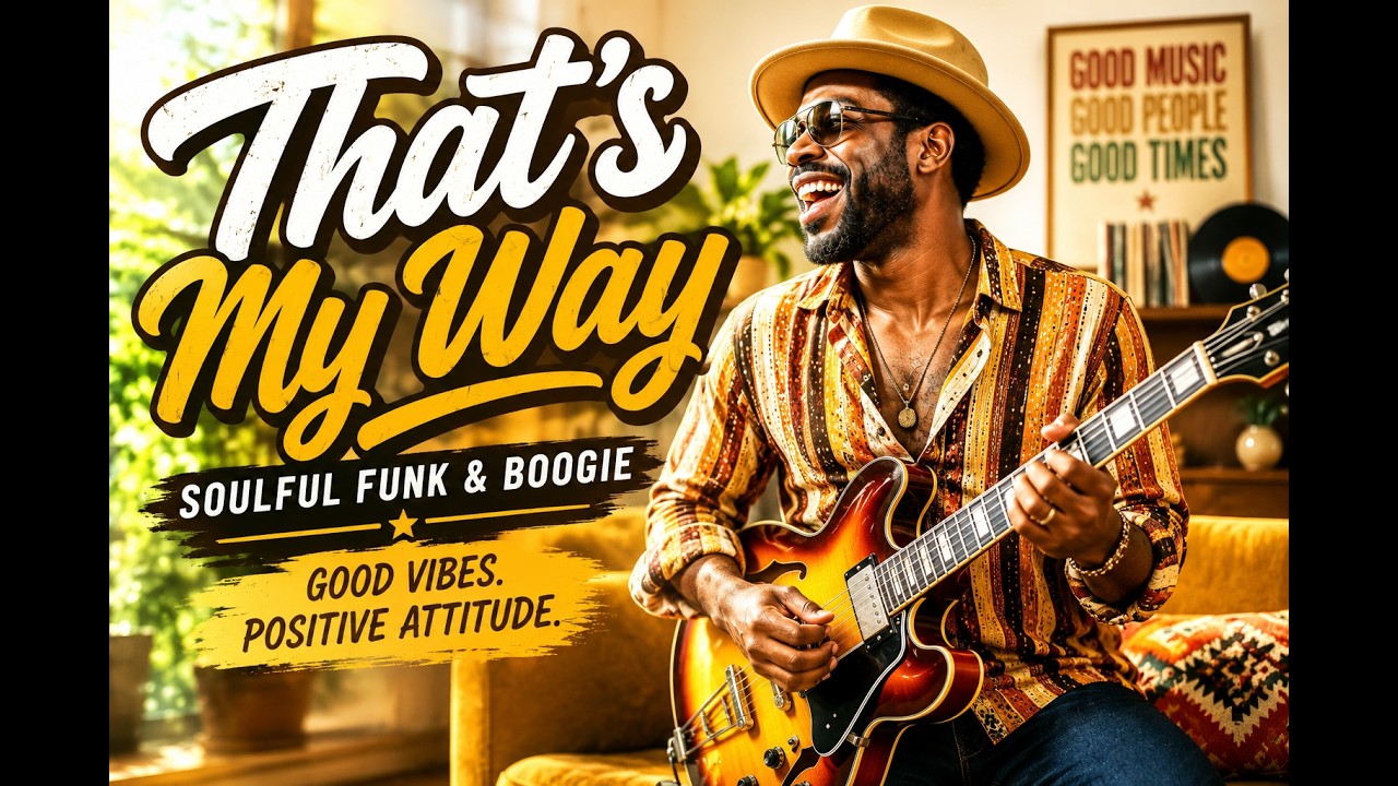 My Way | Soulful Funk & Boogie | Feel-Good Guitar Groove (Official