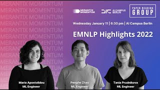 Paper Reading Group - EMNLP Highlights 2022