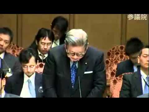 平成24年3月22日【AIJ投資顧問】参議院財政金融委員会 藤井基之(自民) YouTube