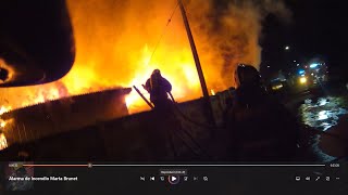 Incendio Estructural - Marta Brunet - Zapadores Los Angeles