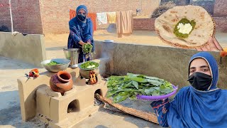 Finnaly   Old Traditional Sarson Ka Saag Recipe  Zaini Baji