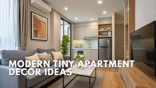 Modern Tiny Apartment Decor Ideas for a Stylish and Functional Home