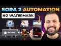 How to make VIRAL Sora 2 AI Videos with No Watermark on Autopilot (n8n &amp; Sora 2 Tutorial)