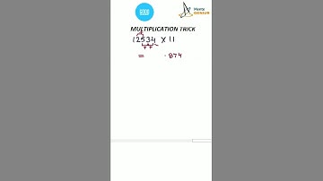 Multiply numbers with 11 #shorts #vedicmaths #maths #ytshort