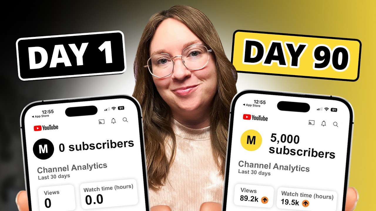 I Challenge You: 90-Day Youtube Growth Plan (Exact Strategy!)