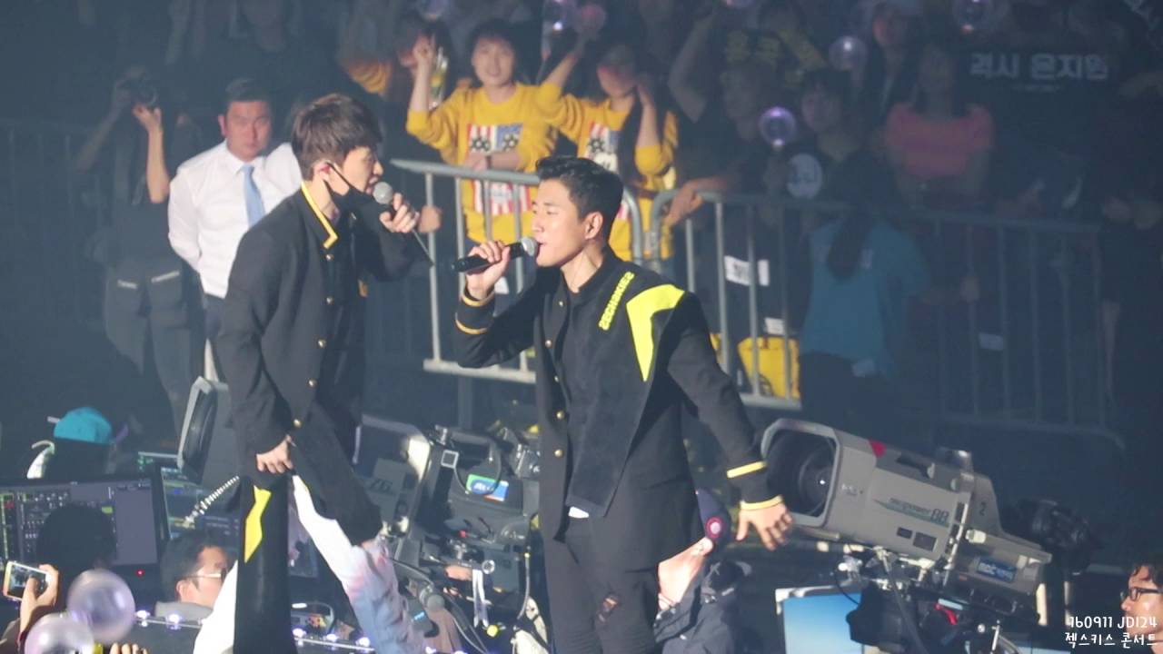 160911 젝스키스(Sechs Kies) - 학원별곡 (장수원이재진cam)