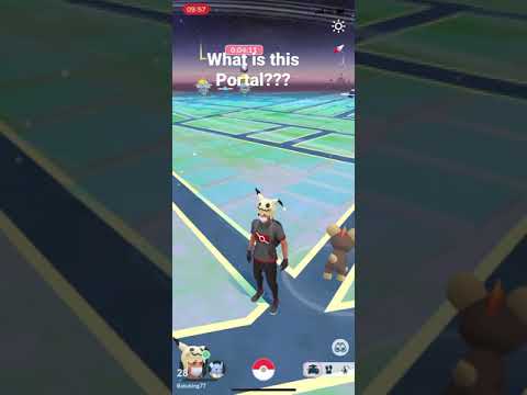 Pokémon Go A Mysterious Portal