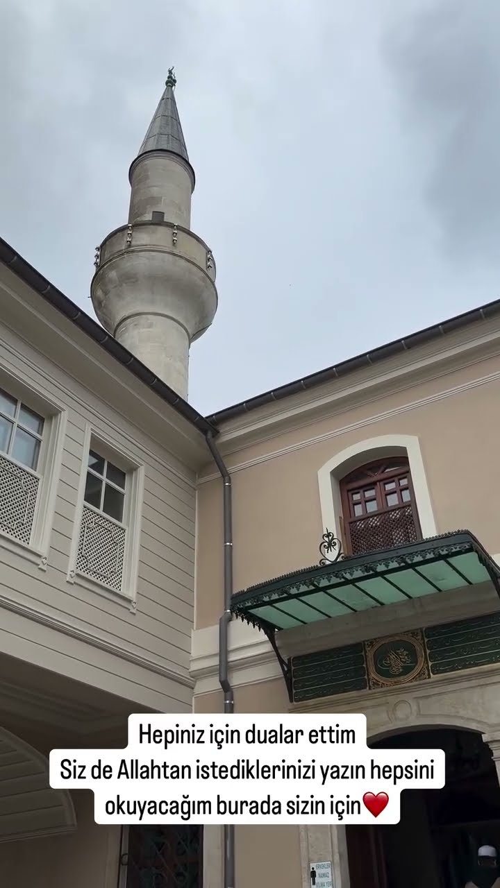 Hepiniz için dualar ettim ❤️