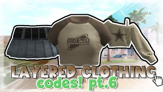 Aesthetic Layered Clothing Codes For Bloxburg Vintagey2K Pt.6