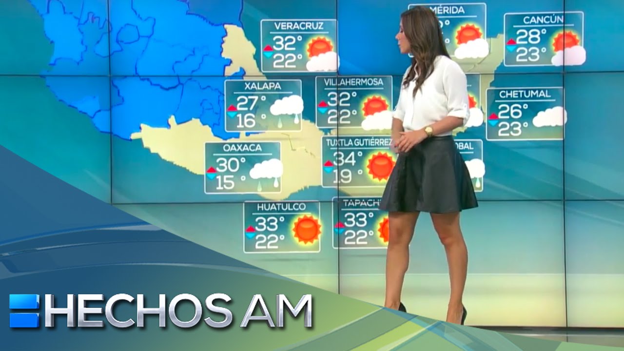 Pronóstico del tiempo con Vaitiare Mateos (3) | Jueves 17 de marzo 2016