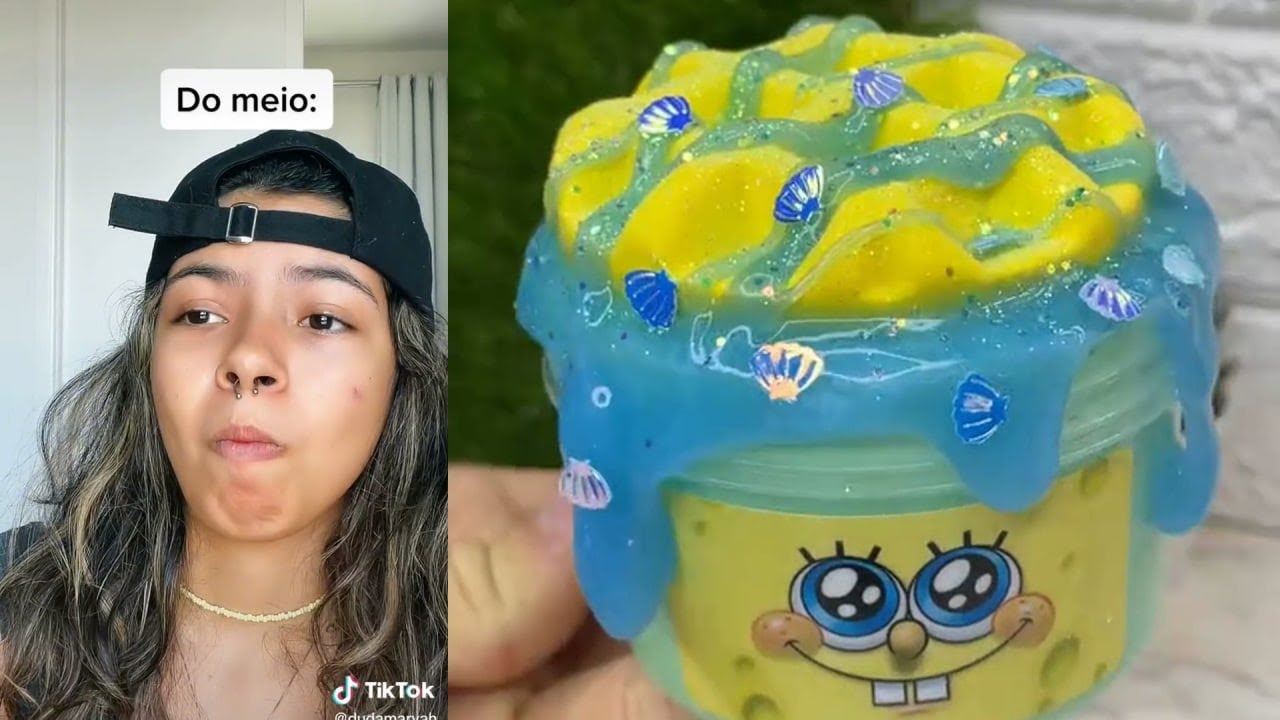 Mini filme História Com SlIME De @Duda Maryah - Compilado de TikTok