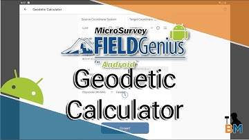 FieldGenius for Android: Geodetic Calculator | Bench Mark